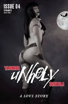 Cover of Cover G Incentive Nerdy Nereid Cosplay PhotoB&W Variant