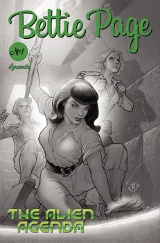 Cover of Cover G Stéphane Roux Incentive B&W Variant (1:20)