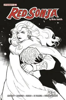 Cover of Cover F Incentive Mirka Andolfo Black & White Variant Cover