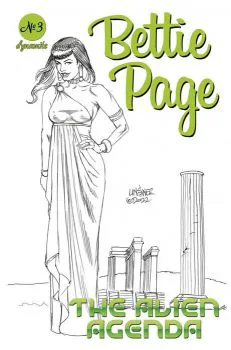 Cover of Cover P Joseph Michael Linsner Incentive B&W Variant (1:7)
