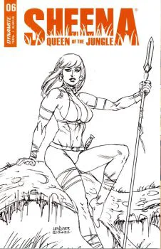 Cover of Cover F 1:10 Joseph Michael Linsner Line Art Incentive Cover