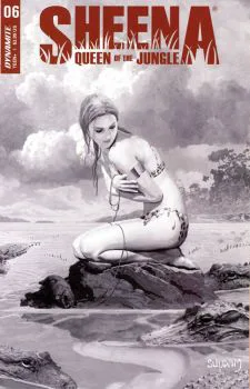 Cover of Cover I 1:30 Arthur Suydam B&W Incentive Cover