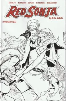Cover of Cover F Andolfo B&w