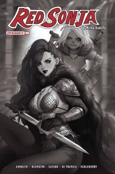 Cover of Cover O FOC Incentive B&W Lesley "Lerix" Li Cover