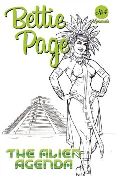 Cover of Cover P Joseph Michael Linsner Incentive B&W Variant (1:7)