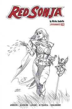 Cover of Cover H Joseph Michael Linsner B&W Variant