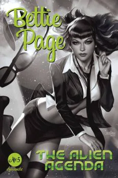 Cover of Cover Q Josh Burns Incentive B&W Variant (1:11)
