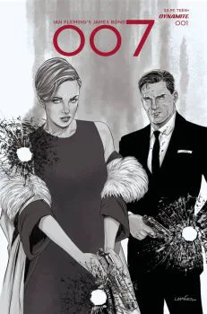 Cover of Cover Q Marc Laming B&W Variant