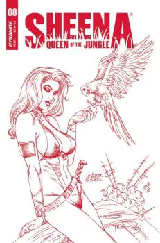 Cover of Cover P Joseph Michael Linsner Fiery Red Variant