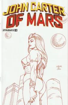 Cover of Cover O 1:10 Joseph Michael Linsner Martian Red  FOC RIC