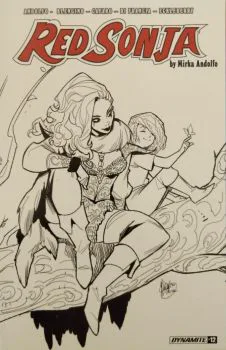 Cover of Cover G Mirka Andolfo Incentive B&W Variant