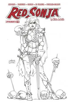 Cover of Cover I Incentive Joseph Michael Linsner Black & White Variant