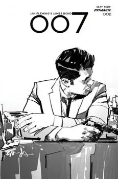 Cover of Cover E 10 Copy Incentive Tommy Lee Edwards Black & White Variant Cover