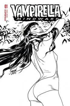 Cover of Cover T Jonathan Case Black & White Variant