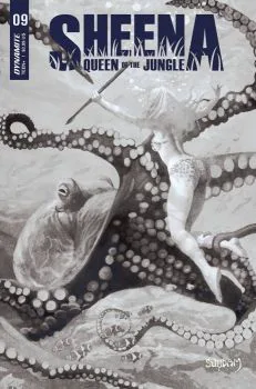 Cover of Cover I Incentive Arthur Suydam Black & White Variant