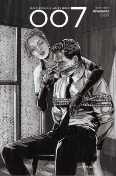 Cover of Cover K Marc Laming Black & White Variant