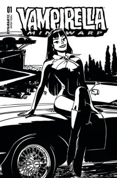 Cover of Cover M Jonathan Case B&W Variant