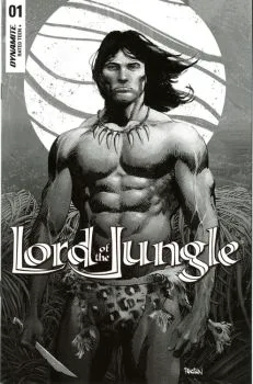 Cover of Cover I Dan Panosian Virgin B&W Variant