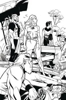 Cover of Clayton Henry Incentive B&W Virgin Variant (1:15)