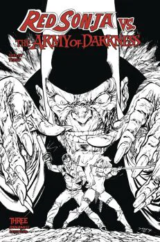 Cover of Tim Seeley Incentive B&W Variant (1:10)
