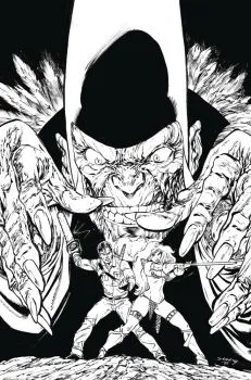 Cover of Tim Seeley Incentive B&W Variant (1:15)