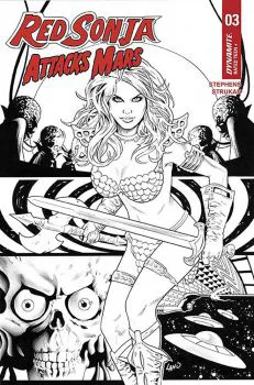Cover of Greg Land Incentive Line Art Variant (1:7)