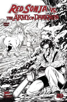 Cover of Tim Seeley Incentive Line Art Variant (1:10)