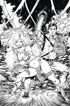 Cover of Tim Seeley Incentive B&W Virgin Variant (1:20)
