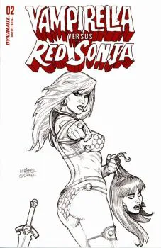 Cover of Cover R Joseph Michael Linsner Line Art Variant (1:10)