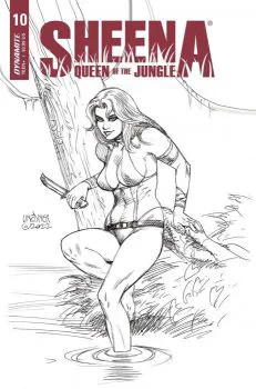 Cover of Cover F Incentive Joseph Michael Linsner Black & White Variant