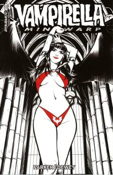 Cover of Cover N Valentina Pinti B&W Variant