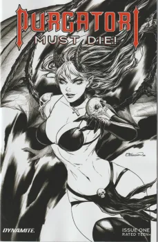 Cover of Cover I Colette Turner B&W Variant