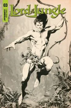 Cover of Cover F Dan Panosian B&W Variant