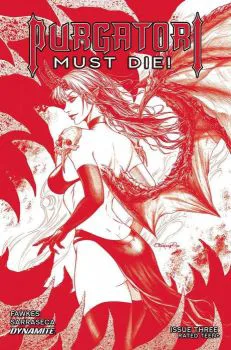 Cover of Cover N Incentive Collette Turner Red Line Art Variant Cover