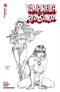 Cover of Cover P Joseph Michael Linsner Line Art