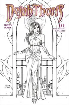 Cover of Cover J Incentive Joseph Michael Linsner Line Art Variant