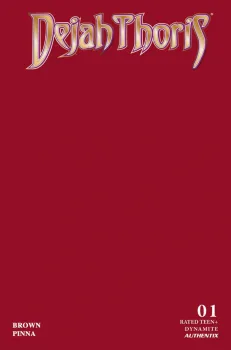 Cover of Cover U Mars Red Blank Authentix Variant