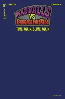 Cover of Cover N Blue Blank Authentix Variant