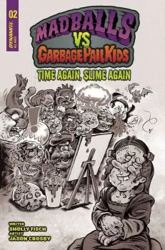Cover of Cover E Jason Crosby B&W Variant