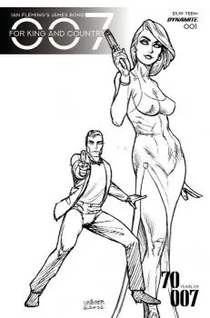 Cover of Cover F Joseph Michael Linsner Incentive Line Art Variant (1:10)