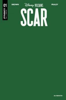 Cover of Cover W Jungle Green Blank Authentix Variant