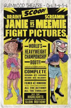 Cover of Cover C Ken Haeser Vintage Fight Poster Variant