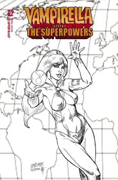 Cover of Cover H Joseph Michael Linsner Incentive Line Art Variant (1:10)