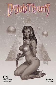 Cover of Cover O Joseph Michael Linsner Incentive B&W Variant