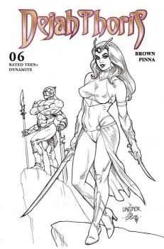 Cover of Cover M Joseph Michael Linsner Incentive B&W Variant (1:7)