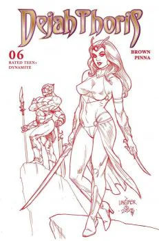Cover of Cover N Joseph Michael Linsner Incentive Red Line Art Variant (1:10)