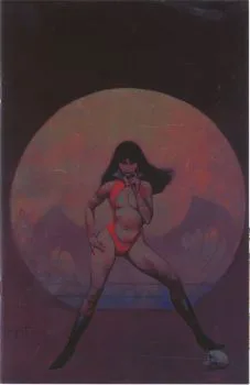 Cover of Cover V Frank Frazetta Exclusive Foil Variant