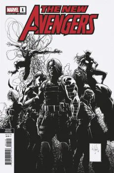 Cover of 2nd Printing Whilce Portacio Incentive B&W Variant (1:25)