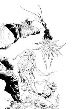 Cover of Jae Lee Incentive B&W Virgin Variant (1:7)