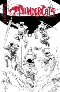 Cover of Declan Shalvey Line Art Variant (1:10)